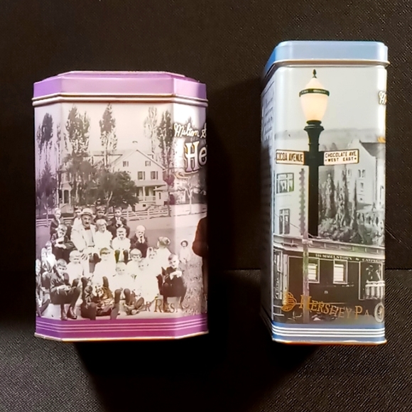 Vintage 1996 Hershey's "Building a Legacy Cannister Series" (Cannisters #2 & #3) - Picture 8 of 16